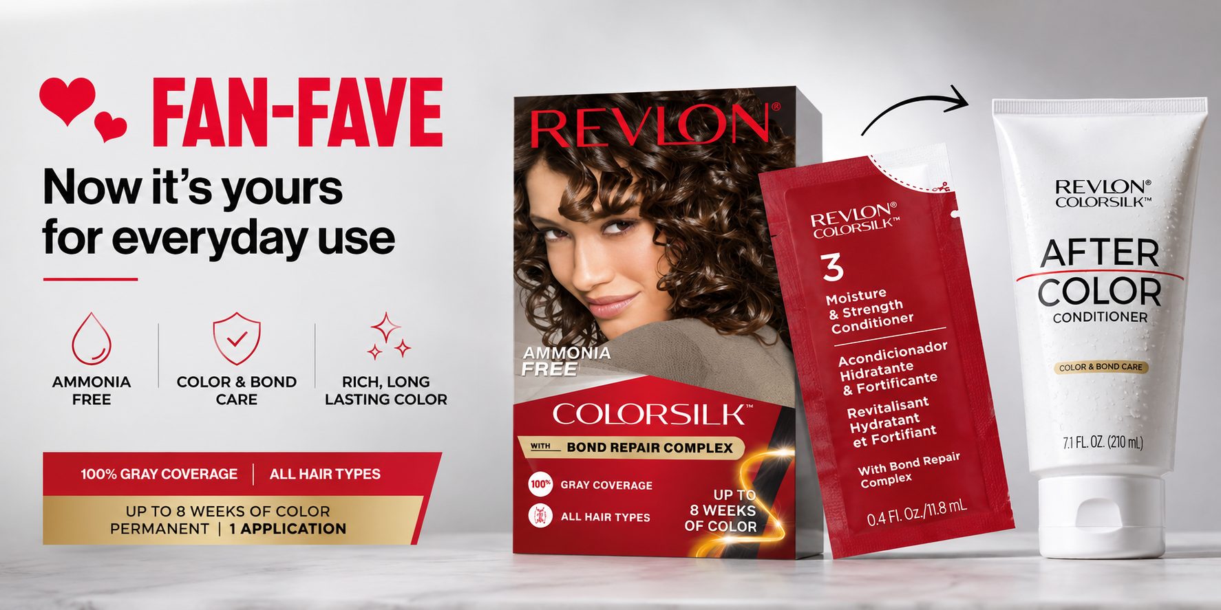 Revlon ColorSilk hair color — personal care wholesale